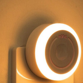 NVC Lighting 雷士照明 LED圆形小夜灯 暖黄光 智能款