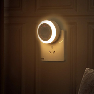 NVC Lighting 雷士照明 LED圆形小夜灯 暖黄光 智能款
