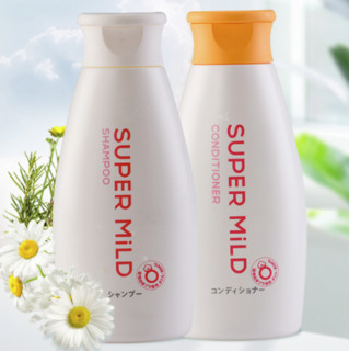 SUPER MILD 惠润 柔净洗发露 鲜花芳香 220ml*24