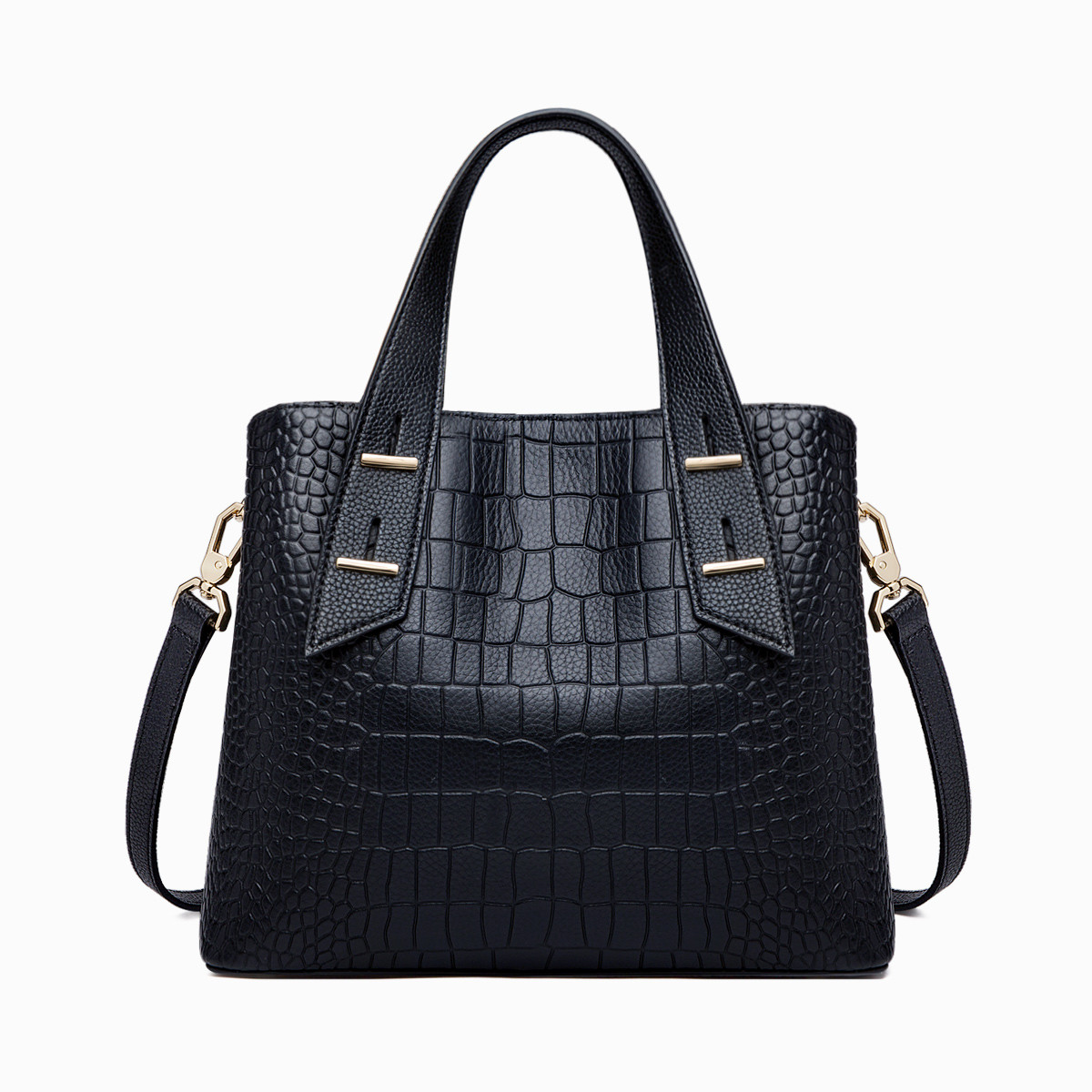 zooler 朱尔 女士牛皮手提包 wp1152 黑色