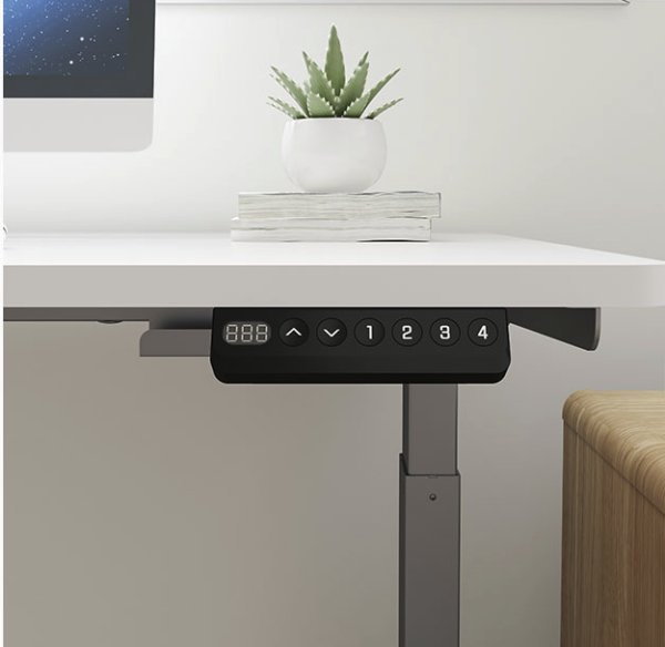 fitstand 正装l型前置二节桌腿升降桌 1.2m