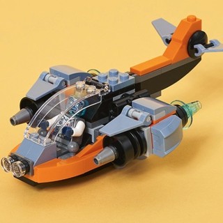 LEGO 乐高 Creator3合1创意百变系列 31111 二次元飞机