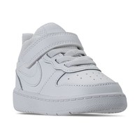 NIKE 耐克 Toddler Court Borough Low 2 Stay-Put Closure Casual Sneakers from Finish Line