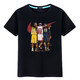 科比短袖男湖人黑曼巴24号纪念t恤詹姆斯运动球衣学生篮球训练服