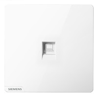 SIEMENS 西门子 皓彩系列 5UH2662-3NC01 超五类电脑插座 雅白