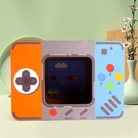 D-cat 多可特 猫窝一体猫抓板 游戏机款可爱耐抓能睡能玩