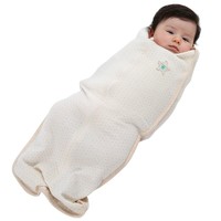 kub 可优比 新生儿襁褓婴儿睡袋宝宝抱被防惊跳彩棉包巾四季0-3个月