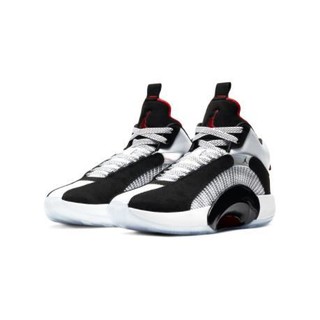 AIR JORDAN 正代系列 Air Jordan 35 中性篮球鞋 CQ4228-001 黑色/白色/红色 44.5