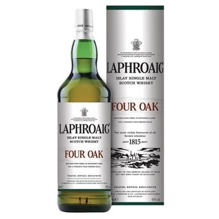 LAPHROAIG 拉弗格 四桶 单一麦芽 苏格兰威士忌 40%vol 1000ml 礼盒装