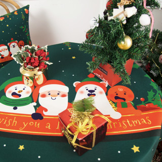 橙色回忆 圣诞系列 北欧印花桌布 120*160cm 满星款