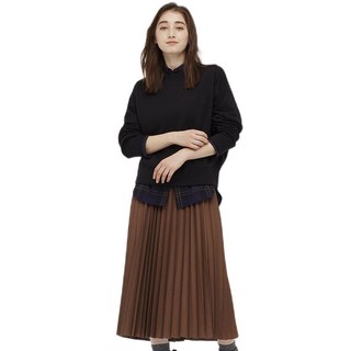 商品uniqlo优衣库女士百褶半身裙439491