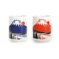 TOKI MINOYAKI 美浓烧 富士山马克杯 300ml