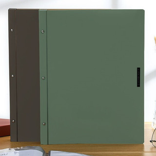 KOKUYO 国誉 一米新纯系列 WSG-CBS20G A4文件夹 绿色 单个装
