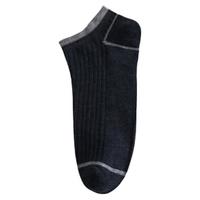 YUZHAOLIN 俞兆林 男士纯棉短筒袜套装 条纹款 10双装 藏蓝