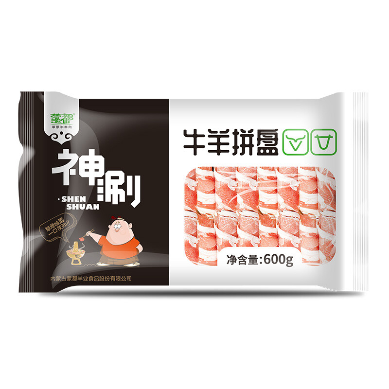 蒙都 牛羊拼盘 600g