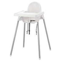 IKEA 宜家 ANTILOP安迪洛系列 IKEA00000886 婴儿餐椅 白色+托盘