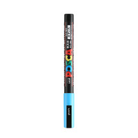 uni 三菱铅笔 PC-3M 丙烯马克笔 水蓝色 单支装