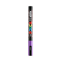 uni 三菱铅笔 PC-3M 丙烯马克笔 紫色 单支装