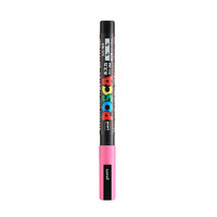 uni 三菱铅笔 PC-3M 丙烯马克笔 粉色 单支装