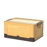 四万公里40000KM 可折叠收纳箱 47*34*23cm 香蕉黄