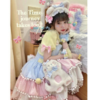 Alice girl原创 Lolita洛丽塔 糖果猫 背带裙定金预约