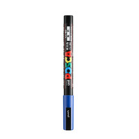 uni 三菱铅笔 PC-3M 丙烯马克笔 蓝色 单支装