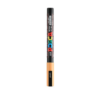 uni 三菱铅笔 PC-3M 丙烯马克笔 灰色 单支装