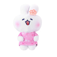 MINISO 名创优品 软萌兔樱花系列 樱花款毛绒玩具 粉色 27cm