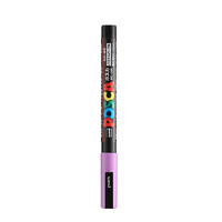 uni 三菱铅笔 PC-3M 丙烯马克笔 淡紫色 单支装