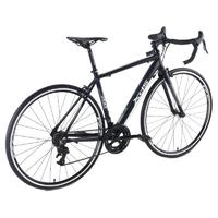 XDS 喜德盛 公路自行车Rc200运动健身14速双U刹单车变速车 黑银色700C*51cm