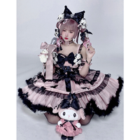 猫眼怪怪 Lolita洛丽塔 地雷系小偶像jsk 现货