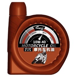 longrun 龙润润滑油 4T 四冲程摩托车机油 10W-40 SF级 1L