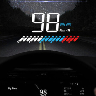 XINWUZHIJING 心无止镜 M7 HUD抬头显示器 OBD+GPS双模式