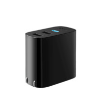 BULL 公牛 GNV-AU165N 氮化镓充电器 Type-C/双USB-A 65W 黑色+双Type-C 100W 数据线 PVC 0.8m 白色