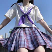 仲春二四JK 压星河 清仓款格裙