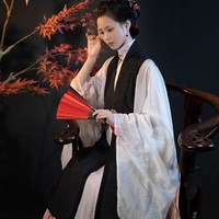 半生罗裳 蝉 明制汉服 长比甲 春夏女装