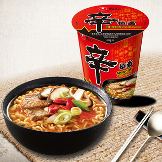 NONGSHIM 农心 辛拉面 香菇牛肉面 65g*6杯