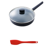 WOLL 弗欧 蓝宝石ECO系列 728ELPB 炒锅(28cm、不粘、铝合金、带盖、带西式铲)
