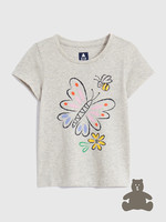 Gap 盖璞 幼儿|布莱纳系列 玩童之选 纯棉印花短袖T恤春夏新品