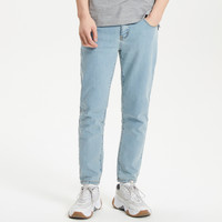 MECITY 55723840 男士直筒牛仔长裤