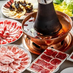 限北京、五大盘涮肉！云可轩铜锅涮肉 4人餐