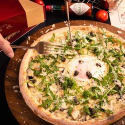 限上海！静安寺5公里内免费配送！PIZZA LEGEND 披萨外传·起源 双人披萨套餐