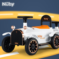 Nuby 努比 儿童电动车四轮可坐玩具汽车儿车 遥控版：车头+1节车厢