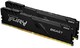 Kingston 金士顿 FURY Beast 16 GB (2 x 8 GB) 2666 MHz DDR4 CL16 台式机内存套件 2 KF426C16BBK2/16