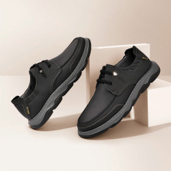 belle百丽男士牛皮革休闲鞋7gp01cm1