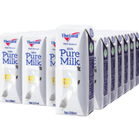 直播专享：Theland 纽仕兰 4.0g蛋白质 全脂纯牛奶 250ml*24盒