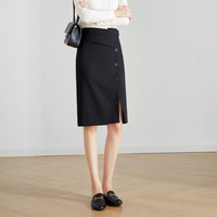 Sentubila 尚都比拉 女士半身裙 114Q37634H27 XL