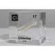 化学元素立方体周期表摆件真元素生日礼物 17-CI氯