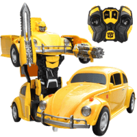 Hasbro 孩之宝 变形金刚机器人儿童感应充电遥控汽车玩具男孩甲壳虫大黄蜂