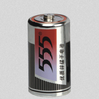 555 三五 R20S 1号锌猛干电池 1.5V 4粒装
